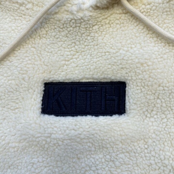 Kith x Disney Mickey Mouse Sherpa Hoodie Relaxed Fit Size Small - Picture 4 of 7